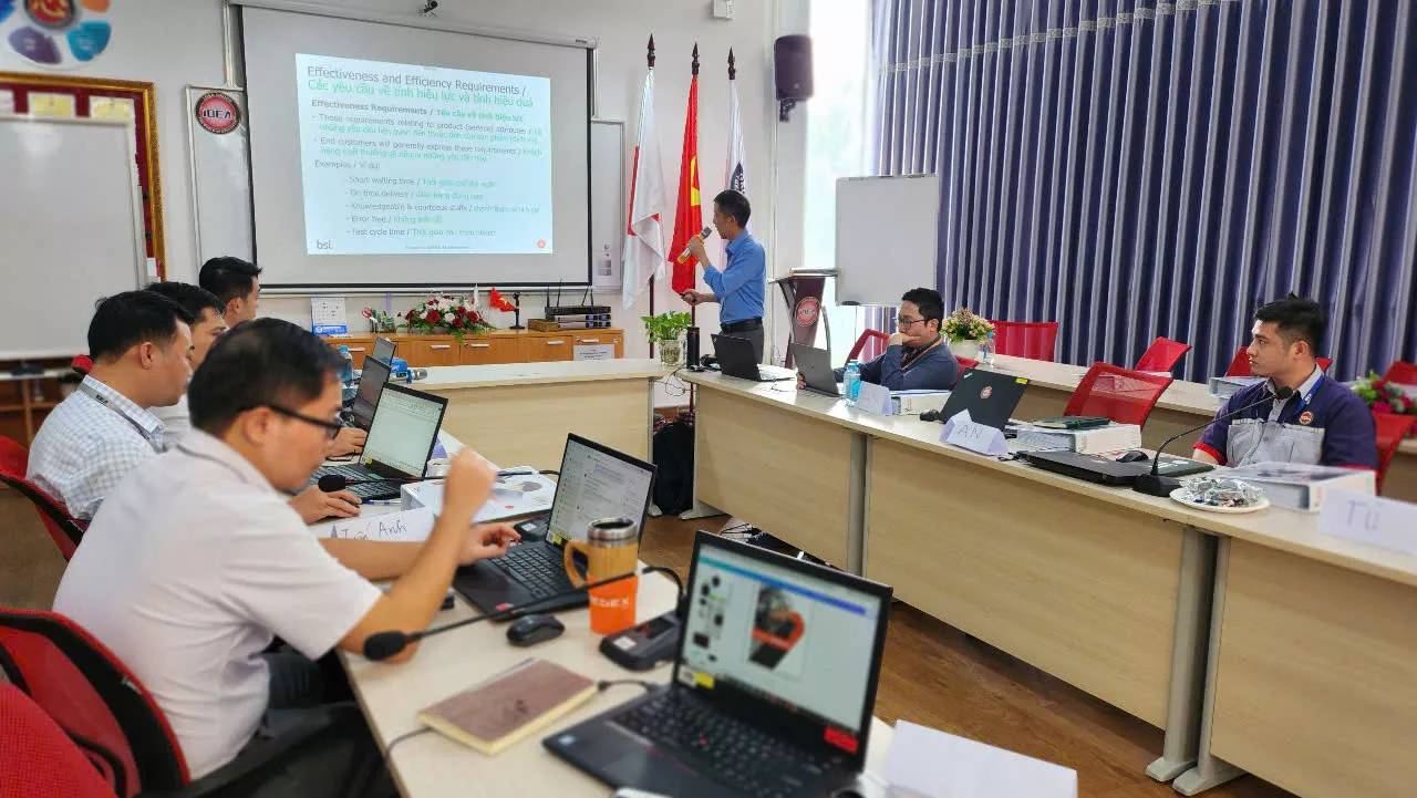 Chương Trình Hỗ Trợ Doanh Nghiệp Tiên Phong: Lean Six Sigma Đai Xanh Tại IDEA