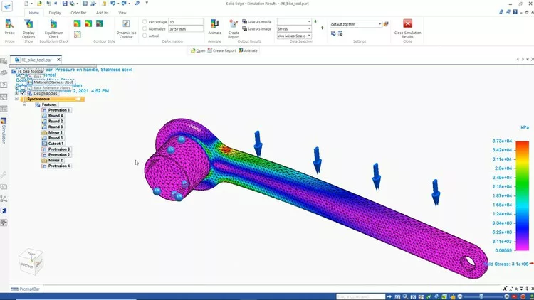 Optimize Mechanical Designs with Force Analysis Simulation Services by IDEA