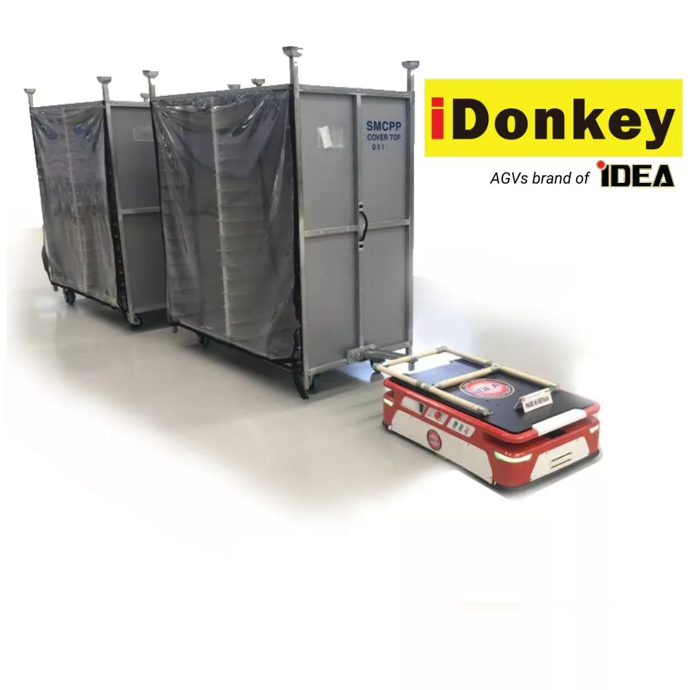 Giải pháp xe tự hành AGV - thương hiệu iDonkey