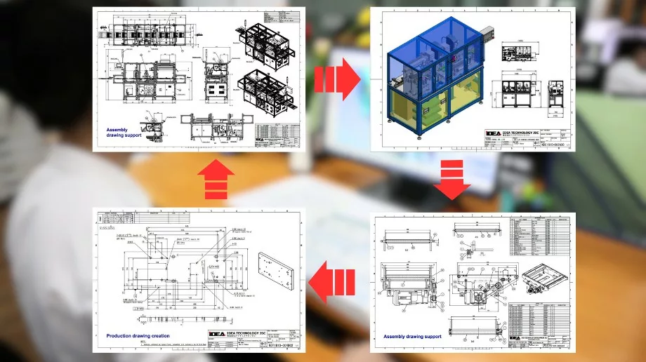 実績｜製品包装ソリューションを提供する企業の機械設計支援
