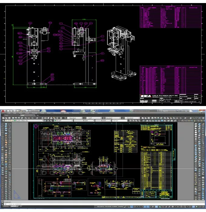 Convert drawings to 2D-3D CAD