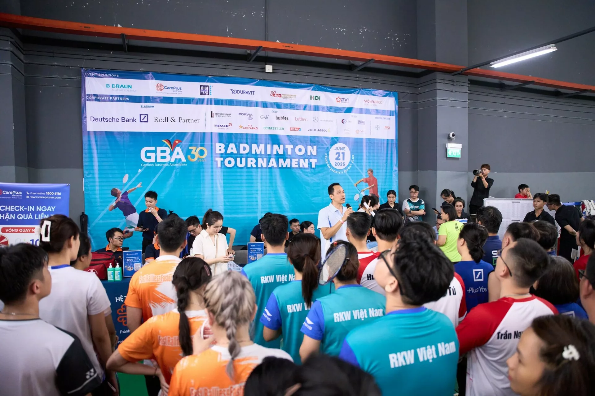 IDEA Tham Gia Giải Cầu Lông GBA Badminton Tournament Mùa V – Nơi Giao Lưu Và Tăng Cường Tinh Thần Đoàn Kết 1 GBA Badminton Tournament