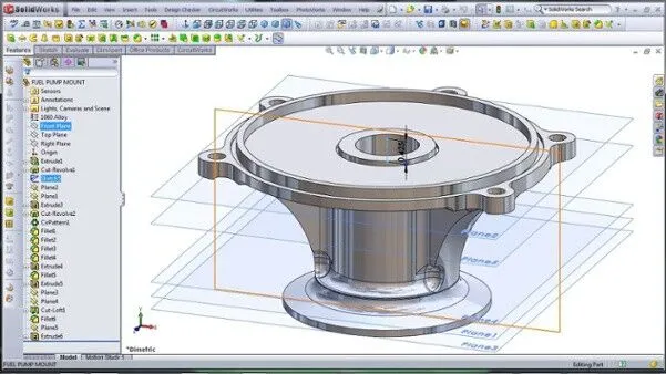 Advanced 3D CAD Modeling and Simulation for Machinery