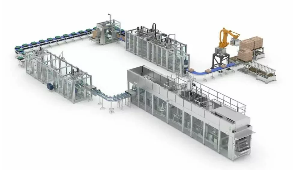 多くの工程を含むIDEAの包括的な包装ソリューション