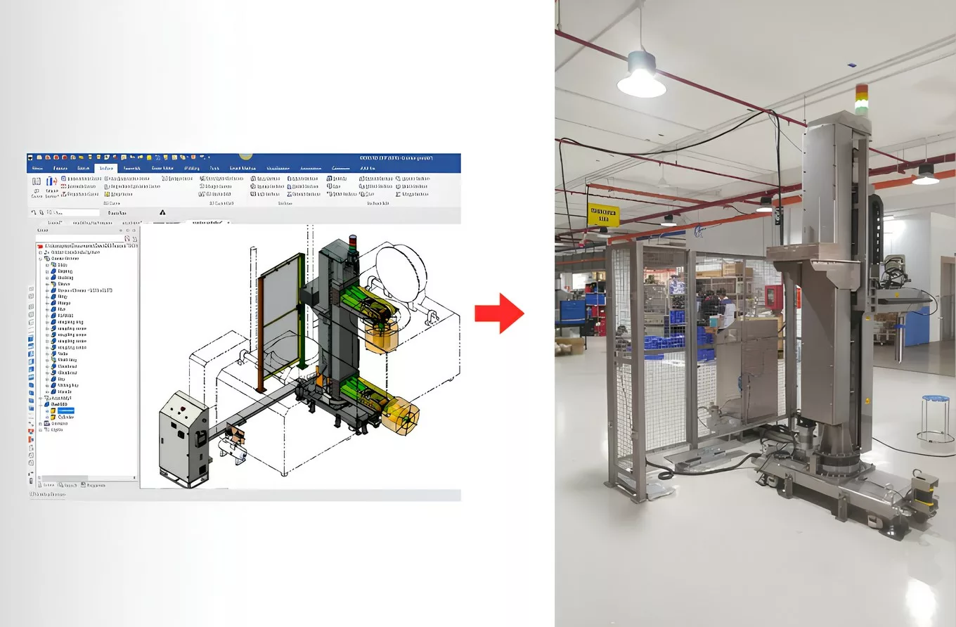 Automated Bobbin Transport Solution for 50kg: Optimizing Efficiency and Safety in the Electronics Industry
