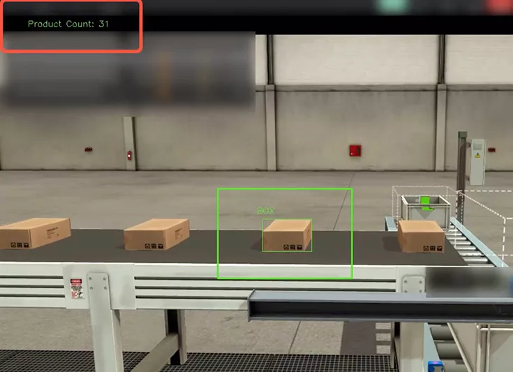 Giải Pháp Palletizing – Giải Pháp Tự Động Hóa Hiệu Quả Cho Doanh Nghiệp Sản Xuất 13 Tích hợp các cảm biến và camera sử dụng ai để đếm số lượng sản phẩm và tính đồng nhất sản phẩm.