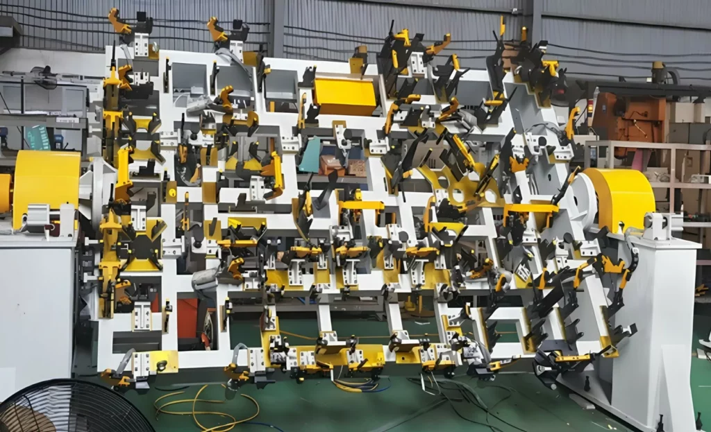 Đồ gá jig hàn xe bus