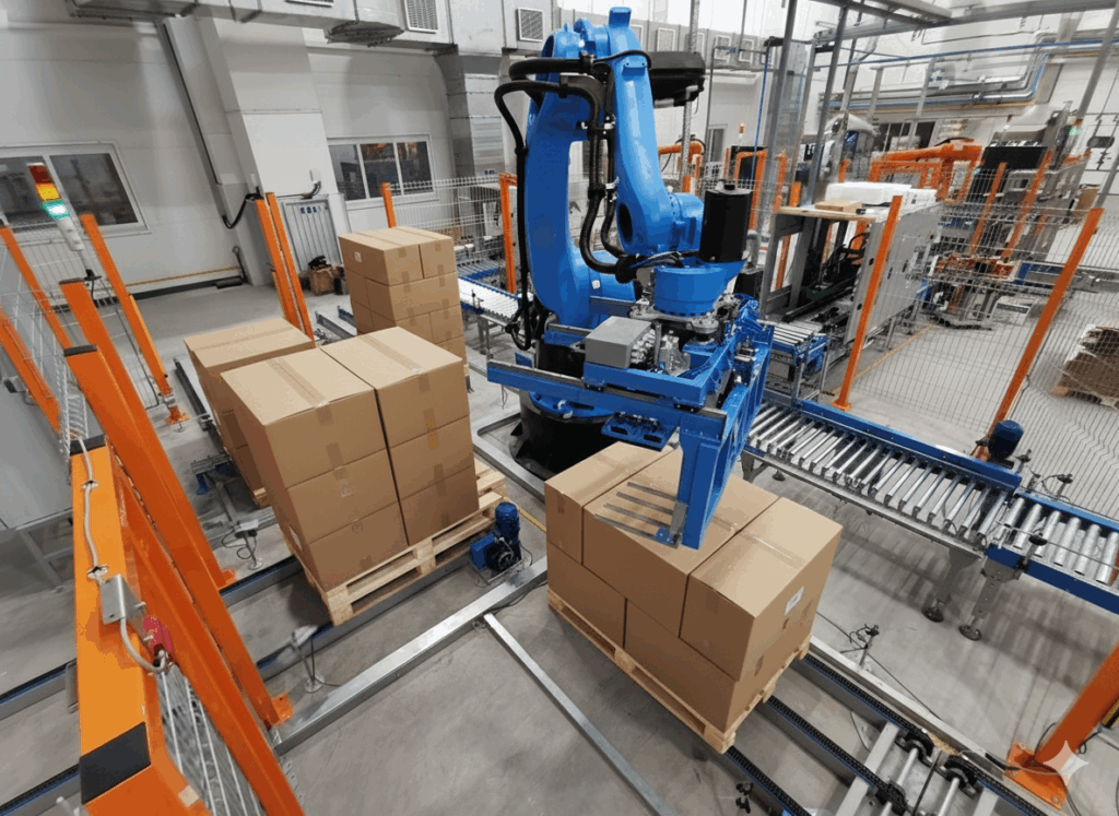Palletizing solutions – Automating your production line